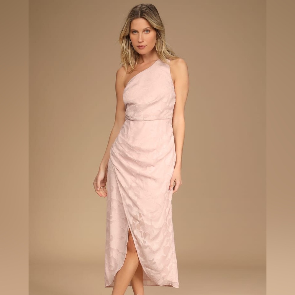 Lulus dreamy desires midi dress